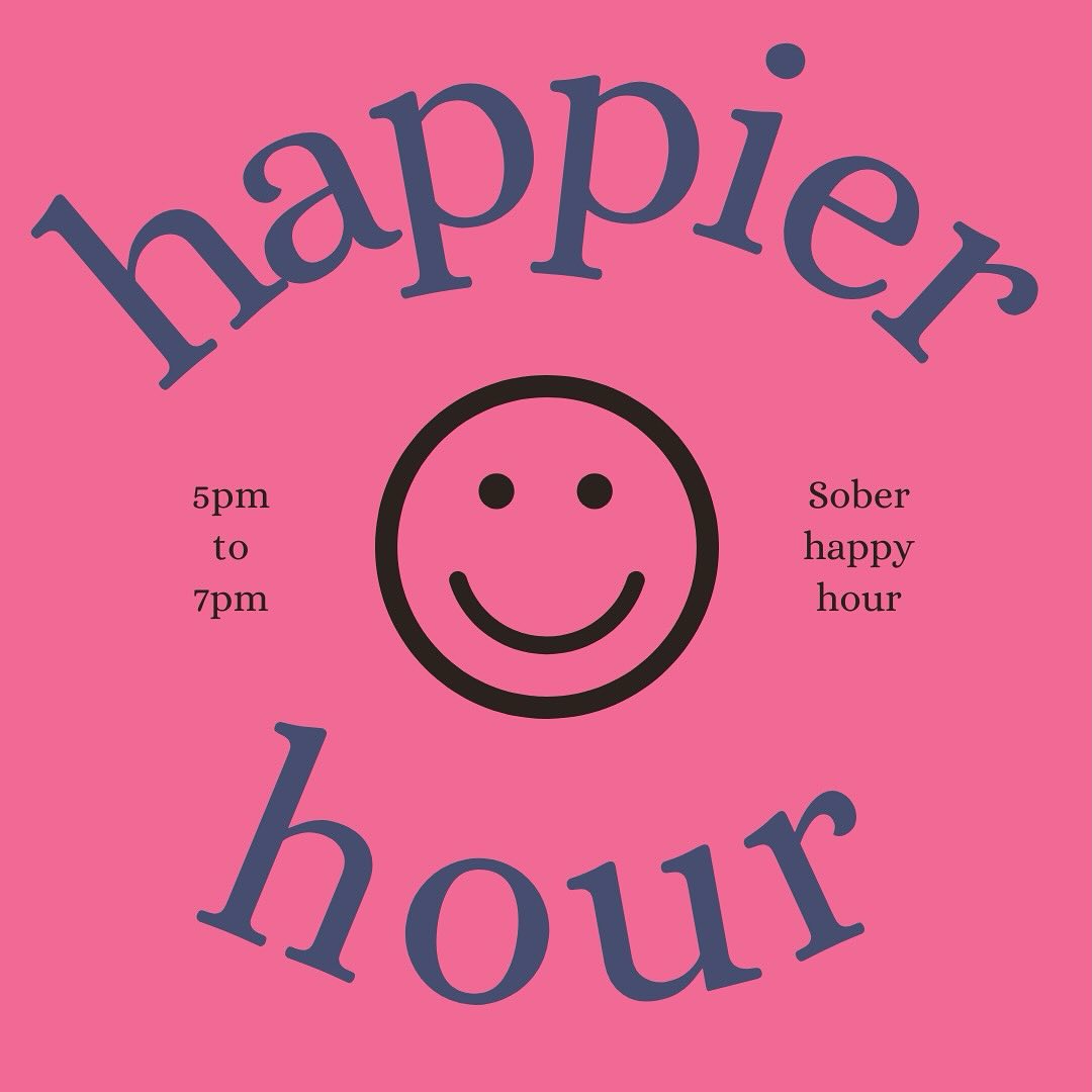 TEXT: Happier Hour - Mocktails tasting event